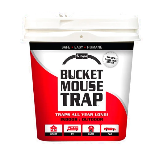 Certified Earth Friendly Technologies Corp. Little Bucket Mouse Trap - Complete kit Includes Bucket, ramp, and Roller