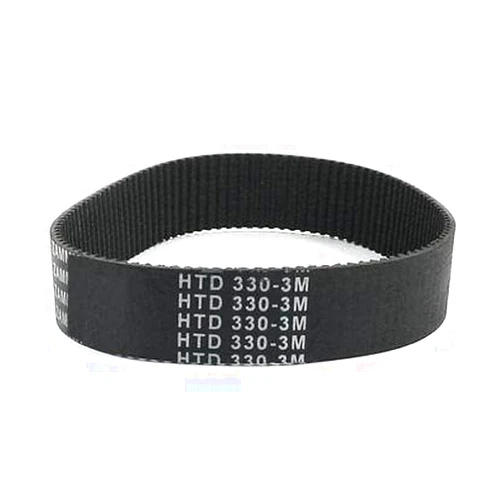 Generic HTD 3M 381-3M 127 Arc Tooth 381mm Girth 9mm 10mm 15mm 20mm Width 3mm Pitch Closed-Loop Transmission Timing Synchronous Belt - (Width: 1Piece 20mm; Length: HTD 381-3M)