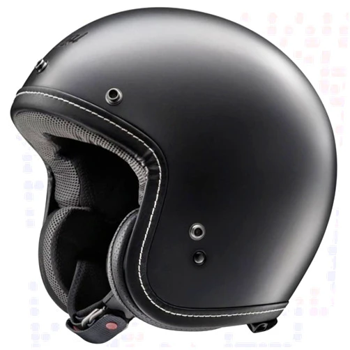 Arai Classic-V Solid '20 Adult Street Motorcycle Helmet - Black/Small
