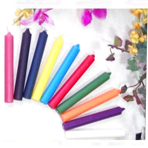 Angelical Whispers Set of 10 Assorted Colors Mini Ritual Chime/Altar/Spell Candles