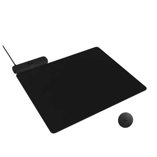 Logitech G POWERPLAY 2 Wireless Charging Mouse Pad for Compatible Gaming Mice, 34.5 X 28.4 cm (13.5 x 11.2 inches), 3.5 mm Height, for PC/Mac - Black