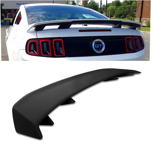 Modifystreet for 10-14 Mustang Laguna Seca Style Flush Mount Rear Trunk Spoiler Wing