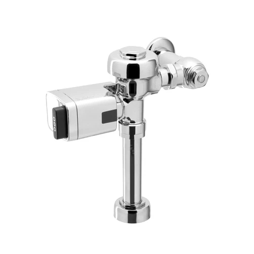 Sloan Regal 111 SFSM Exposed Sensor Water Closet Flushometer, 1.28 GPF Flush Valve - Infrared Sensor w/ True Mechanical Override, Single Flush, Fixture Connection Top Spud, Battery Powered, 3080058