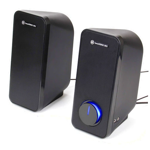 Accessory Power Gogroove Computer Speakers-Sonaverse Ub2 Multimedia USB Powered Pc Speakers for