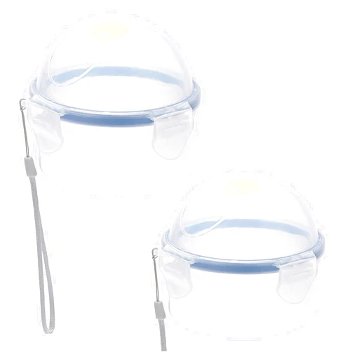 JUXYES Small Fruit and Vegetable Storage Containers With Lid, Plastic Onion Storage Keeper Containers for Fridge, Portable Fruit And Vegetable Savers Storage Containers for Onion Tomato Lemon Apple