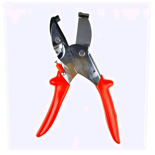 VORTRIDINO J-Channel Notcher J-Channel Cutter, Highly Dur)*able Vinyl and Aluminum Notcher Cutter, Channel Letter Trim Cap Galvanized Hand Notcher Tool