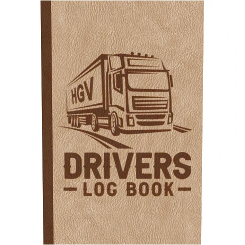 Dominic Blair HGV Drivers Log Book (Hardback): Trucker Logbook Diary with Calendar 2022 Daily Planner from January to December - Shift Log & Mileage Book Logbook for Truckers and More