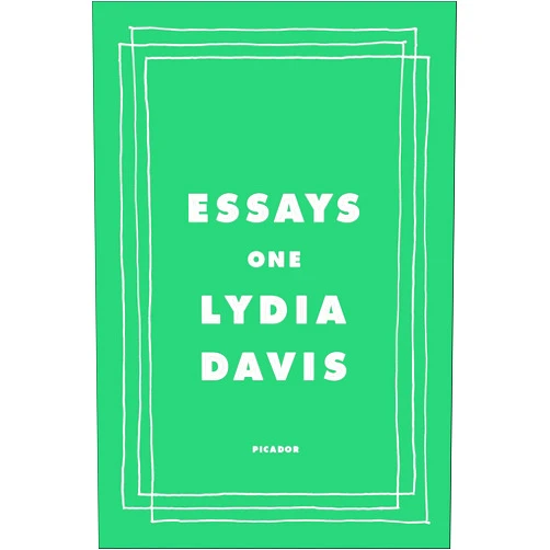 By Lydia Davis (Author) Format: Kindle Edition Essays One