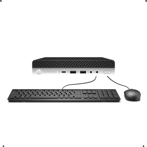 HP 800 G3 Mini Desktop High Performance Intel i7-6700 up to 4.00 GHz 16GB DDR4 512GB SSD, Dual Monitor Supports WiFi Keyboard and Mouse, BT, DP, Windows 10 Pro (Renewed)