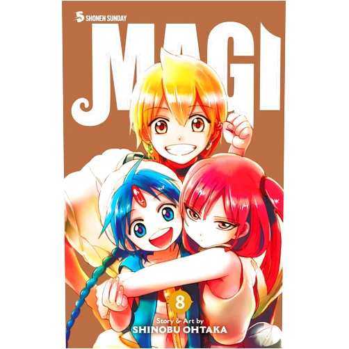 Shinobu Ohtaka Magi: The Labyrinth of Magic, Vol. 8 (8)