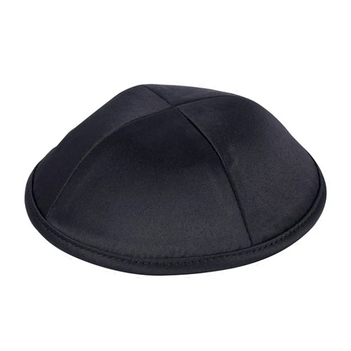 BOKER-TOV SHALOM Satin Kippah for Men and Kids – Elegant Yamaka Hat, Yarmulke for Men, Ideal for Daily Wear or Jewish Occasions
