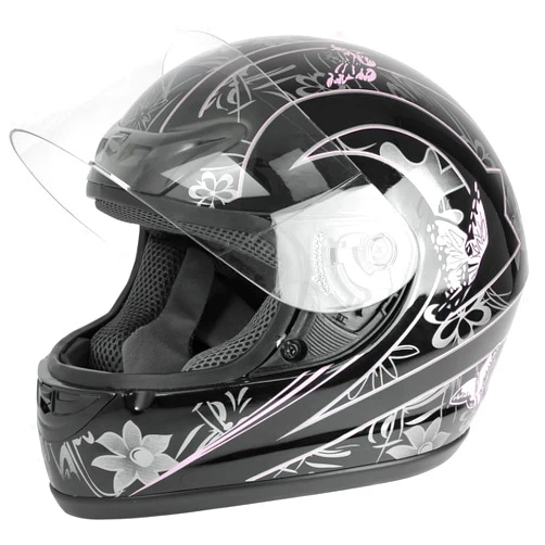TCMT Adult Full Face Scooter Street Dirt Bike ATV Motocross Motorcycle Helmet with Open Face Sun Shield DOT