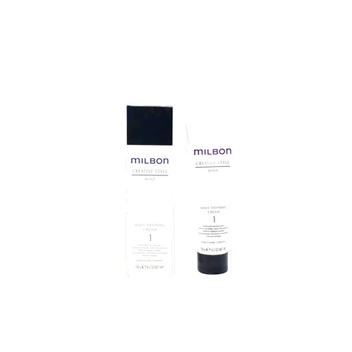 Milbon Creative Style Wave Defining Cream 1, 4.2oz