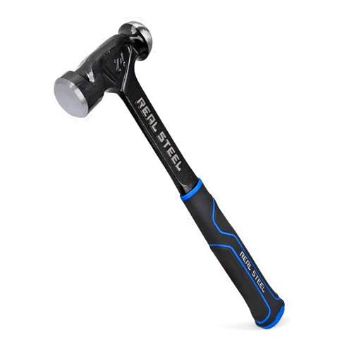 Real Steel Ball Peen Hammers 24 Oz Onepiece Forged Steel Ball Pein Hammer 0519