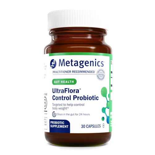 Metagenics UltraFlora Control, Daily Probiotic Supplement to Help Support Healthy Body Weight Regulation - 30 Servings