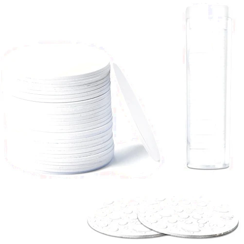 LeadSeals 30 PCS Blank NFC Tags NTAG215 NFC 215 Cards Rewritable NFC Coins Game Character Cards 25mm(0.98 Inch) 504 Bytes Memory for All NFC Enabled Smart Phones and Device