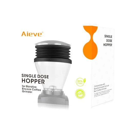 Aieve Silicone Coffee Hopper Bellow Compatible with Baratza Encore Grinder ESP/Virtuosa+ Coffee Grinder,Reduce Coffee Grinds Retention
