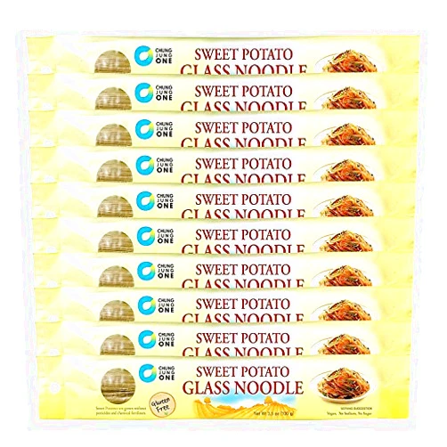 Chung Jung One Sweet Potato Glass Noodle (1000) 10 Packs
