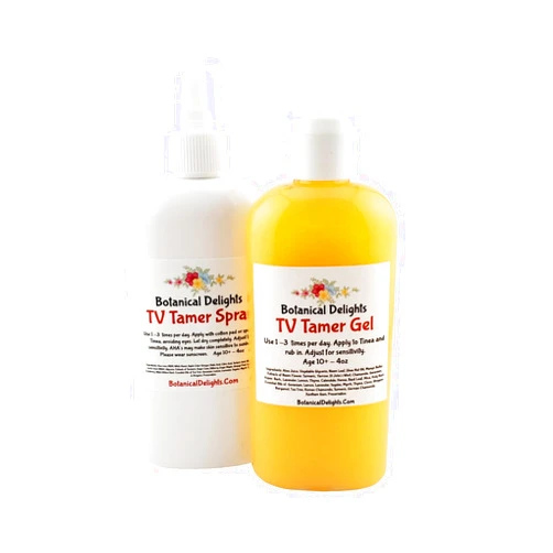 Handmade Tinea Tamer Set - Includes 4oz Spray and 4oz Gel - Fast Acting! For Tinea, Haole Rot, Nails, Ringworm, Sun Spots, Surfer Spots