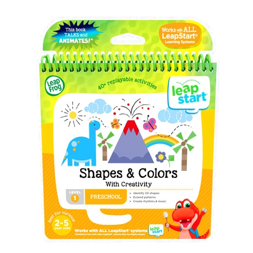 LeapFrog LeapStart Preschool Activity Book: Shapes and Colors and Creativity