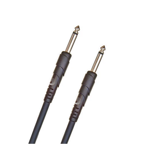 Planet Waves D'Addario Accessories Speaker Cable - Shielded for Noise Reduction - 1/4 Inch Male to 1/4 Inch Male - Classic Series - 25 Feet/7.62 Meters - Straight Ends - 1 Pack