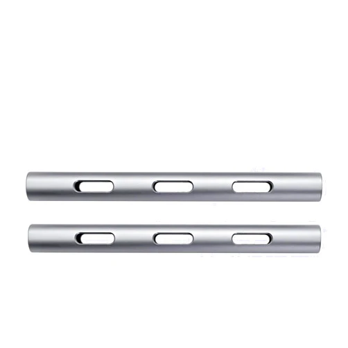 KONDOR BLUE 15ROD6-2 6-Inch PPSH 15mm Rod, Threaded, Space Gray, 2 Pack