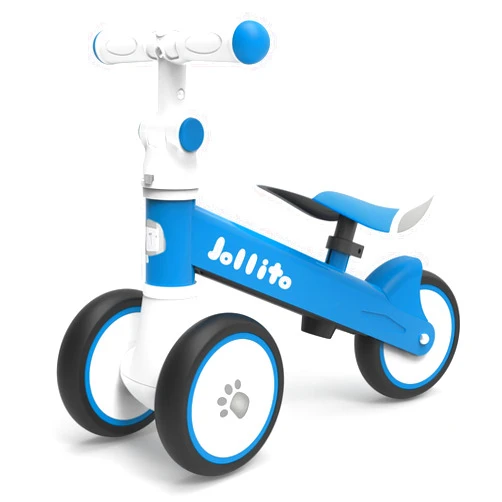 JOLLITO Baby Balance Bike, Adjustable Toddler Bicycle 12-24 Months, Best Birthday GIFS Toys for 1 Year Old Boys Girls