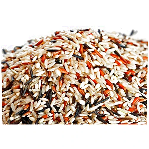 Sanmac Farms Wild-Rice-Gourmet-Blend-Black-Brown-and-Red-GMO-free-Premium-Quality (10 LB)