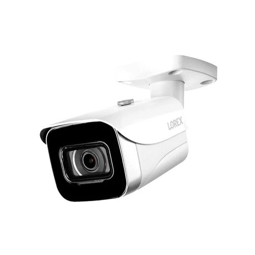 Lorex Fusion 4K Metal Bullet Camera – PoE Wired Home Security Add-On Camera - Motion Detection, Color Night Vision, Long Range IR, Weatherproof, Ultra HD Indoor & Outdoor Surveillance