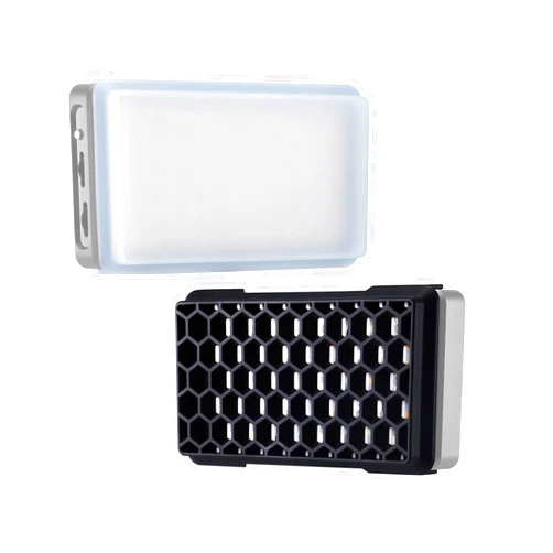 Fenxbzy Falcon Eyes F7 Honeycomb Grid Softbox and Silicone Rubber Diffuser for Falconeyes F7 12W RGB LED Video Light
