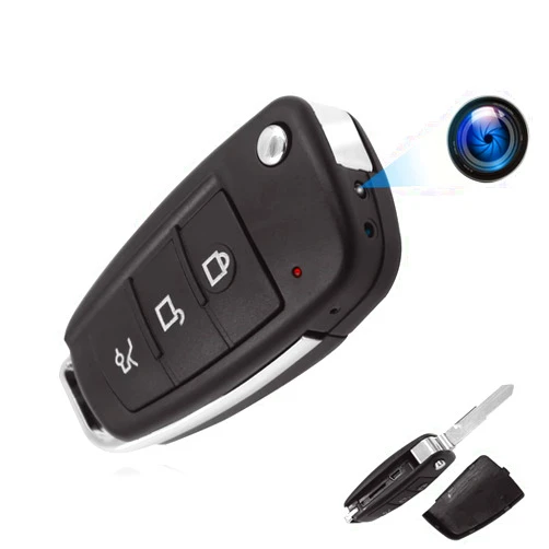 Mom faves Hidden Camera Car Key,Spy Key Fob Camera, Full HD Portable Mini Cam Secret Cameras with Motion Detection Night Vison,Smart Baby Nanny Cam for Surveillanc Outdoor Indoor No WiFi Function