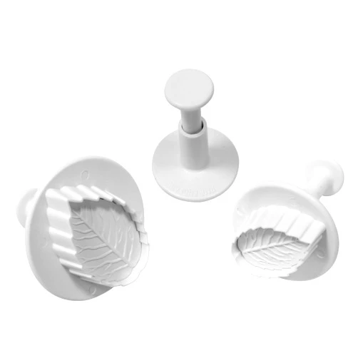 PME Plunger Cutters, Veined Rose Leaf