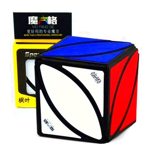 Cuberspeed Ivy Cube Black Magic Cube Ivy Leaf Cube Black (Eitan Lvy Cube) skewb Puzzle