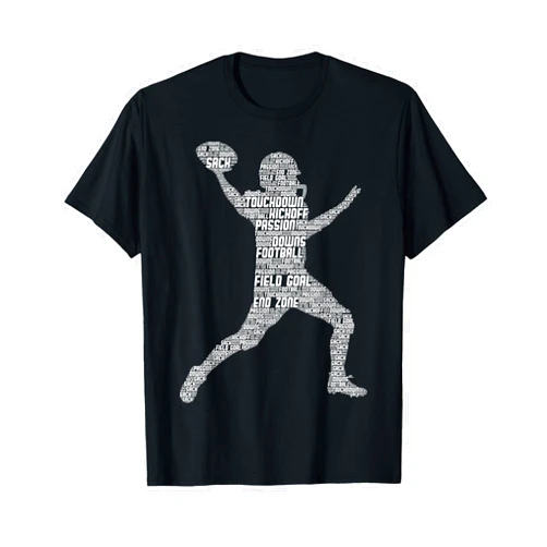 Cool Football Apparel & Gift Ideas Football Player American Football Boys Kids Men T-Shirt