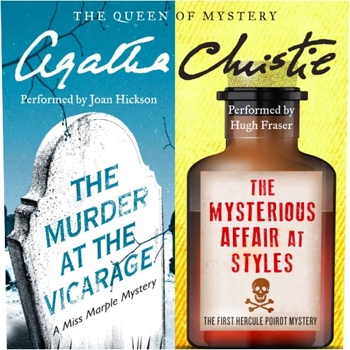 Agatha Christie,Joan Hickson,Hugh Fraser Sir The Murder at the Vicarage & the Mysterious Affair at Styles (Hercule Poirot Mysteries (Audio))