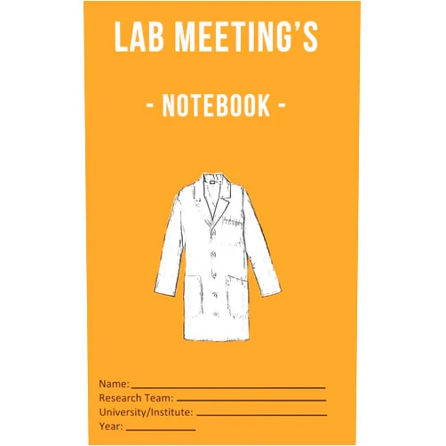 Robert K. Hill Ph.D. Lab Meeting’s - Notebook -: (dimensions 5x8, back cover - orange) to help you in your Lab work! For undergraduates, graduates, PhDs, PostDocs, Lab ... Computational Sciences, …, all Sciences!)