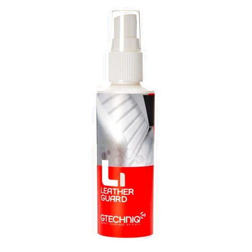 Gtechniq - L1 Leather Guard AB - BioCote Technology, Protection Against UV Rays, Abrasion Damage, Dyes Transfer and Other Discolorations, Matte Finish - 100 milliliters