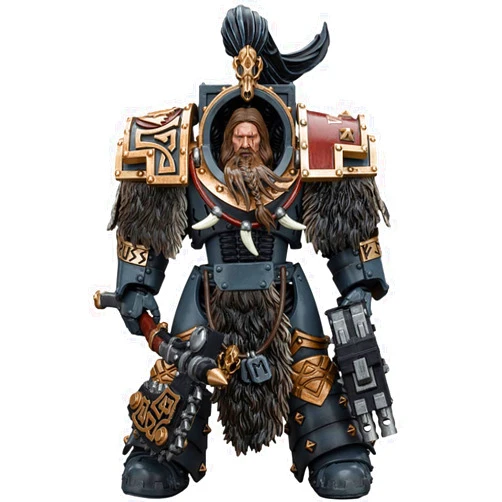Moeglichpower JOYTOY Warhammer The Horus Heresy Action Figure - Space Wolves - Varagyr Wolf Guard Squad Varagyr Terminator 2-5.35