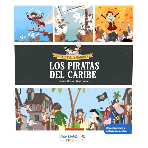 Spanish Edition by Javier Alonso López (Author), Wuji House (Illustrator) Format: Kindle Edition Los piratas del Caribe: Únete a Carmen, Marco y el abuelo, y descubre con ellos la historia y todos los secretos de los piratas, los navegantes más ... ... (Locos por la historia) (Spanish Edition)
