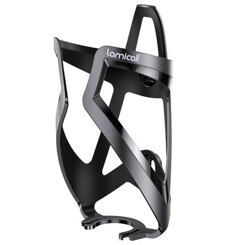 Lamicall Bike Water Bottle Holder - 1.2 Oz Ultralight & Sturdy Bike Cup Holder, Bicycle Drink Cage, Cycling Bike Water Bottle Cage with Screw Tool, for 2.75-3.94