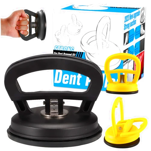 DRANISLY Dent Puller, Car Dent Remover Puller, 3 Pcs Powerful Suction Dent Removal Kit for Cars, Suction Cup Dent Puller with Mini and Big, Paintless Dent Repair Kit for Car Body Dent,Glass,Tiles and Mirror