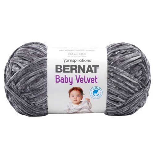 Bernat Vapor Gray Yarn Baby Velvet BB