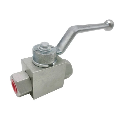 NKAIKE Hydraulic High Pressure Shut-Off Ball Valve 2 Way 1/4 Inch NPT 7250 PSI KHB Hydraulic Valve