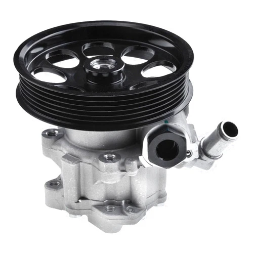 LEESENEVO Power Steering Pump L4 Aluminum for Saab for 9-5 2.3L 1999-2009 1pc Press-on-Pulley Attachement Type 4838447 21-5307