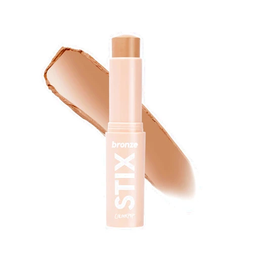 ColourPop Cream Bronzer Stick - Blendable Cream Contour & Glowy Summer Makeup with a Natural, Matte Finish - Buildable Formula for Shimmer-Free, Sun-Kissed Warmth - Laguna Beach (0.28 oz)