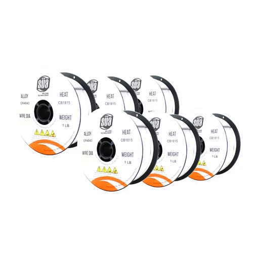 SÜA ER4043 - MIG Aluminum Welding Wire - 1 Lb x 0.035