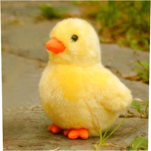 TAMMYFLYFLY Yellow Chick Stuffed Animal Chicken White 5 inches, 12cm, Plush Toy, Duck Soft Toy (Yellow Chick)