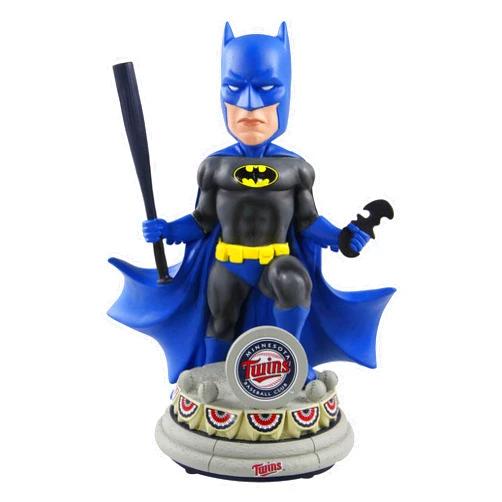 National Bobblehead Hall of Fame and Museum Batman Minnesota Twins DC x MLB Special Edition Bobblehead MLB