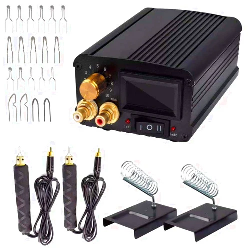 WooEver Wood Burning Kit, 110V Dual Pen Professional Pyrography Machine Set with Digital Adjustable Temperature Control 20 Tips Crafts Burning Tool for Wood Leather and Gourd