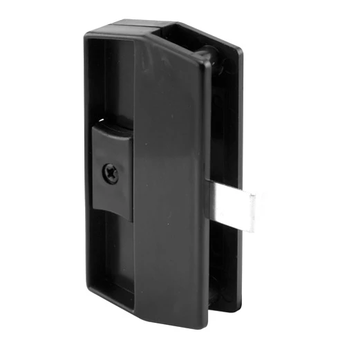 Prime-Line A 180 Black Snap-In Sliding Screen Door Latch and Pull, Academy (Single Pack)